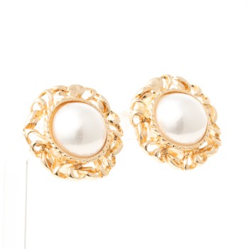 apzeltīti klipši Fashion Yewelry