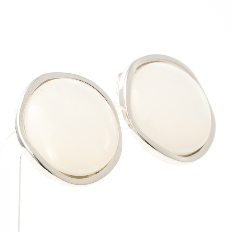 klipši ar rodija pārklājumu Fashion Yewelry