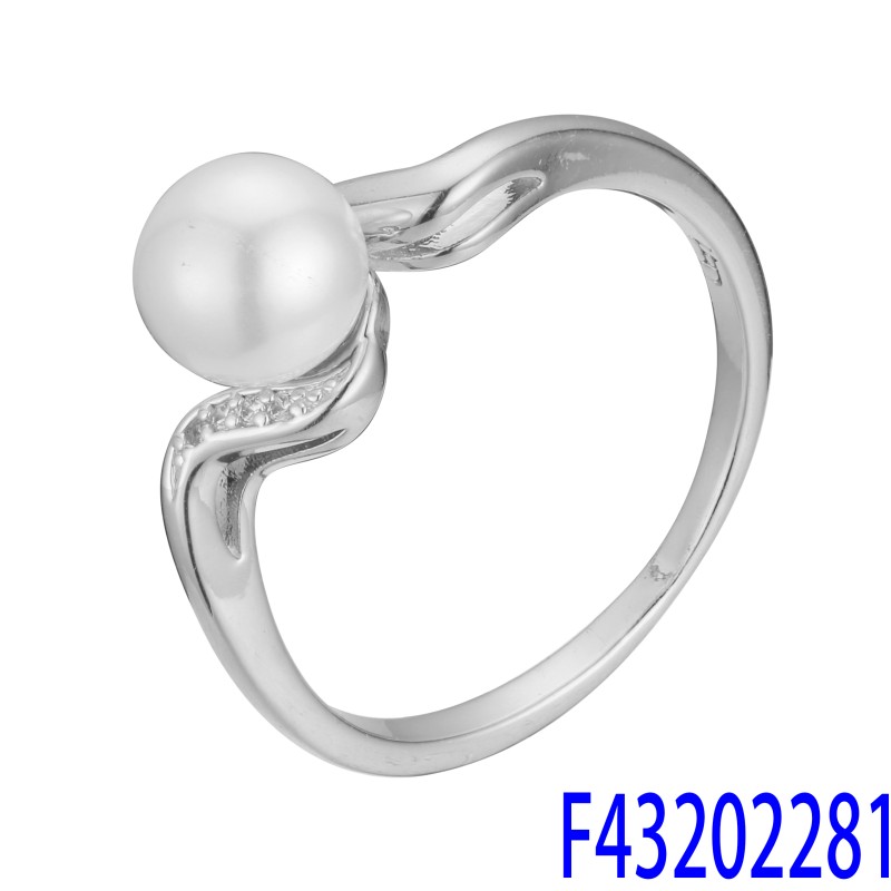 Gredzens ar rodija pārklājumu