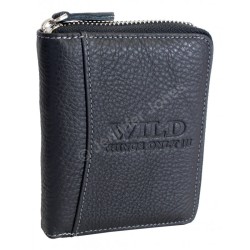 Vīriešu ādas naudas maks WILD