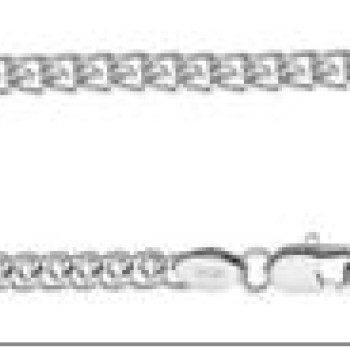 Ķēdīte ar rodija pārklājumu