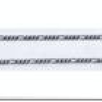 Ķēdīte ar rodija pārklājumu Klasiskā Figaro virkne