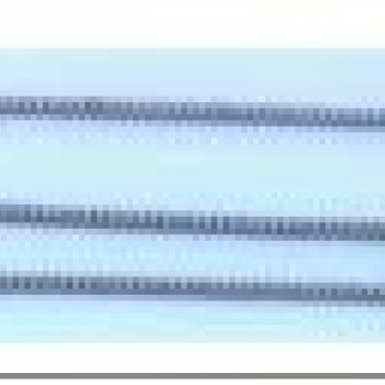 Ķēdīte ar rodija pārklājumu Klasisks Maiami stila Kubas posmu pinums