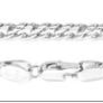 Ķēdīte ar rodija pārklājumu