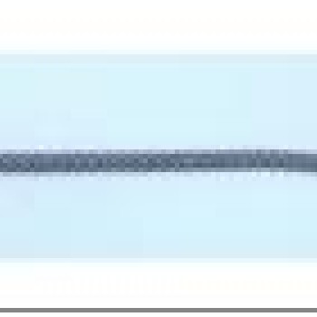 Ķēdīte ar rodija pārklājumu Klasisks Maiami stila pinums