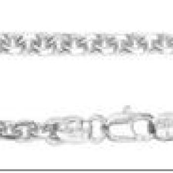 Ķēdīte ar rodija pārklājumu