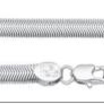 Ķēdīte ar rodija pārklājumu