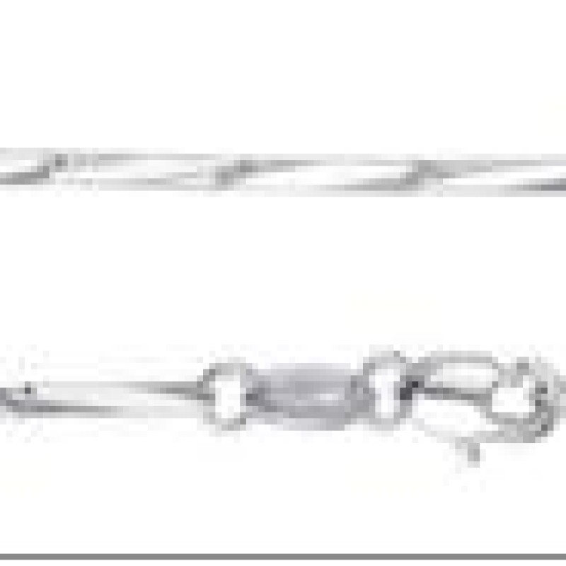 Ķēdīte ar rodija pārklājumu Elegantu klasisku stienīšu posmu virkne ar šarnīrveida saitēm