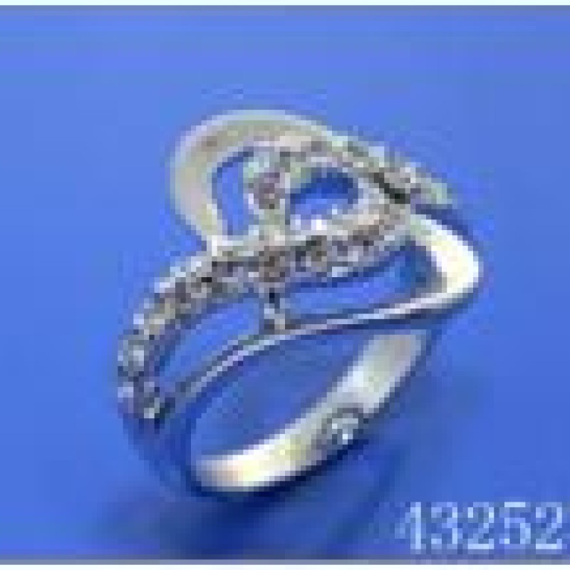 Gredzens ar rodija pārklājumu