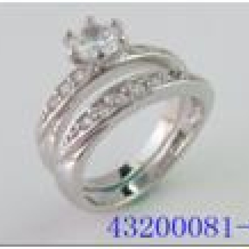 Gredzens ar rodija pārklājumu