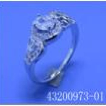 Gredzens ar rodija pārklājumu