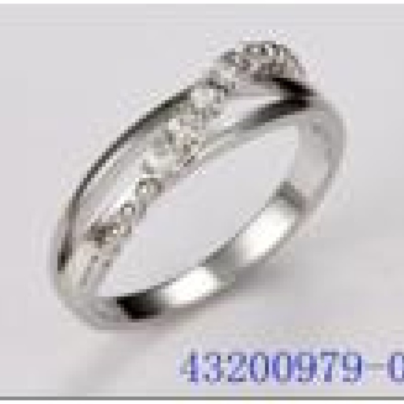 Gredzens ar rodija pārklājumu