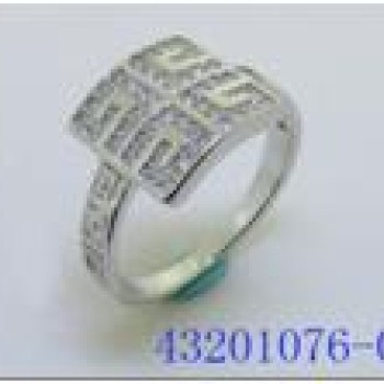 Gredzens ar rodija pārklājumu