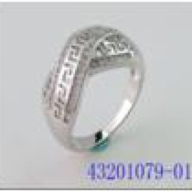 Gredzens ar rodija pārklājumu