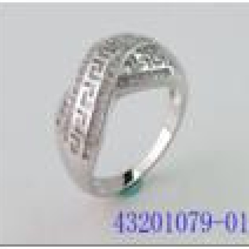 Gredzens ar rodija pārklājumu