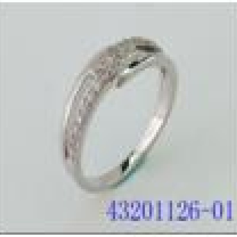 Gredzens ar rodija pārklājumu