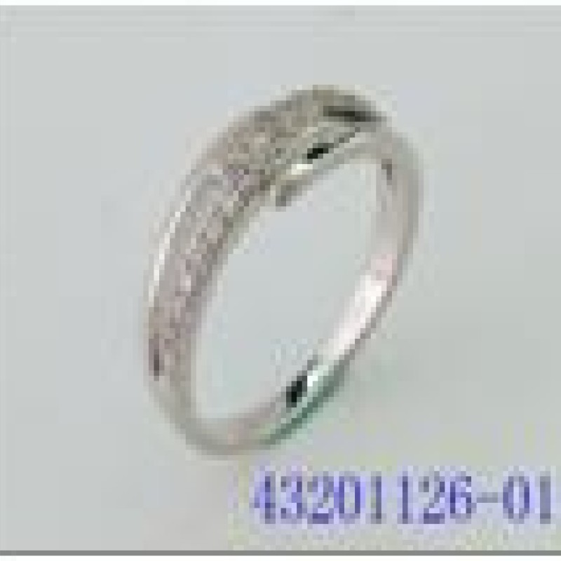 Gredzens ar rodija pārklājumu