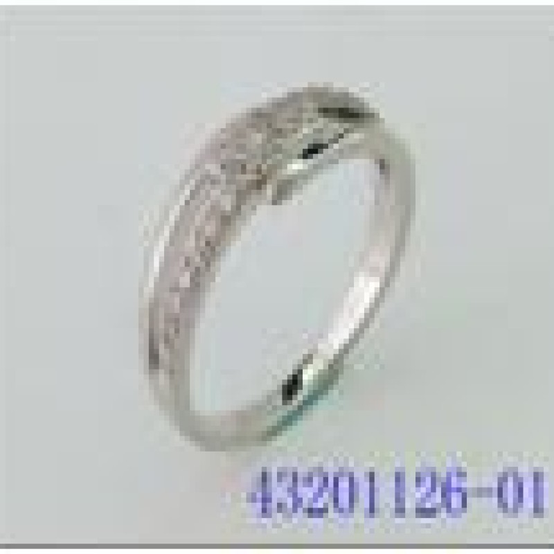 Gredzens ar rodija pārklājumu