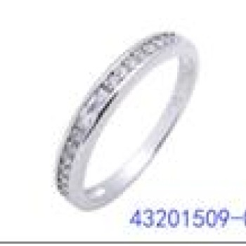 Gredzens ar rodija pārklājumu