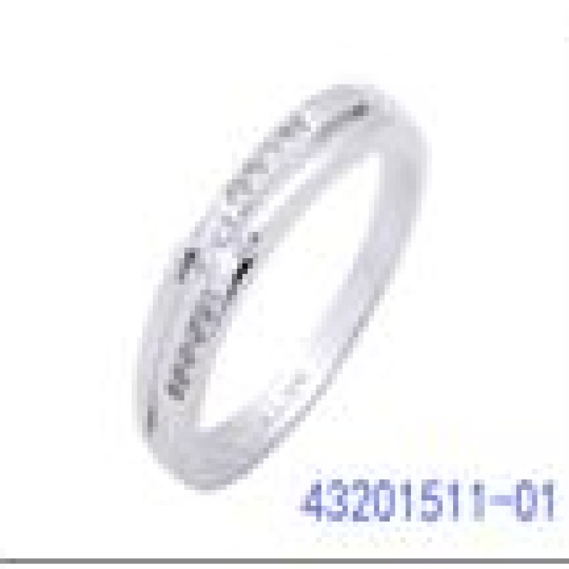 Gredzens ar rodija pārklājumu