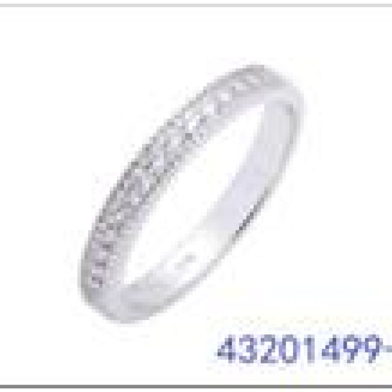 Gredzens ar rodija pārklājumu