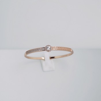 Apzeltīta rokassprādze-bangle