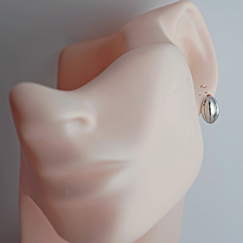 Auskari ar rodija pārklājumu