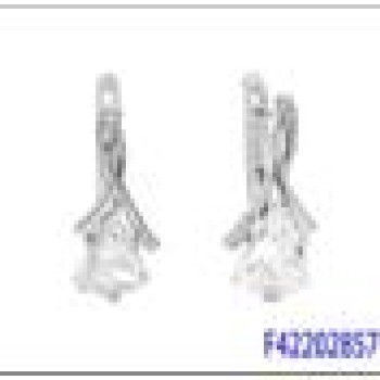 Auskari ar rodija pārklājumu