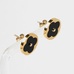 Nerūsējošā tērauda apzeltīti auskari