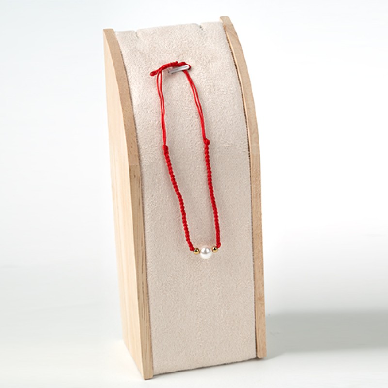 Rokassprādze-aukla ar rotu (pērli)