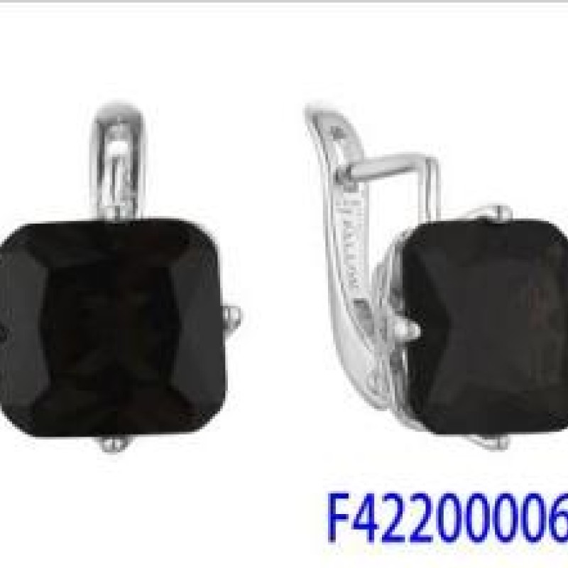 Auskari ar rodija pārklājumu