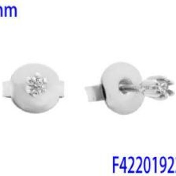 Auskari ar rodija pārklājumu