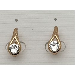 SWAROWSKI auskari apzeltīti