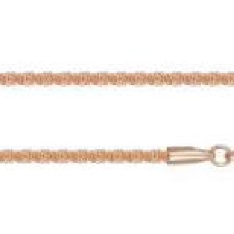 Apzeltītā ķēdīte Klasiskā Margarita pinums