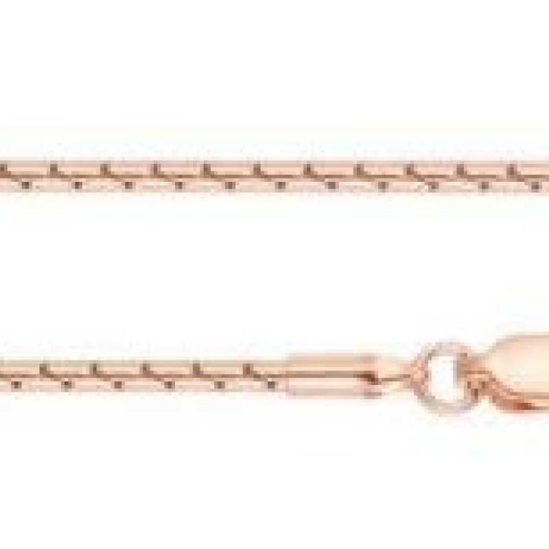 Apzeltīta rokassprādze Bostonas kompaktu plānu posmu pinums