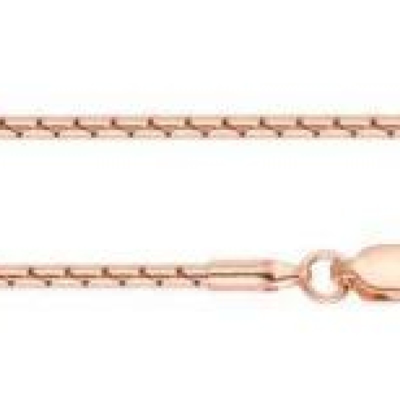 Apzeltīta rokassprādze Bostonas kompaktu plānu posmu pinums