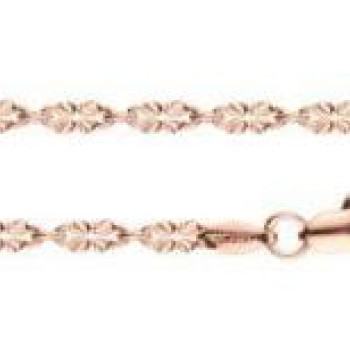 Apzeltīta rokassprādze Iegravētu saules staru spīduma posmu virkne