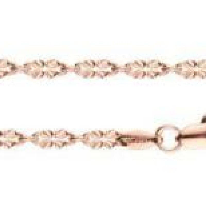 Apzeltīta rokassprādze Iegravētu saules staru spīduma posmu virkne