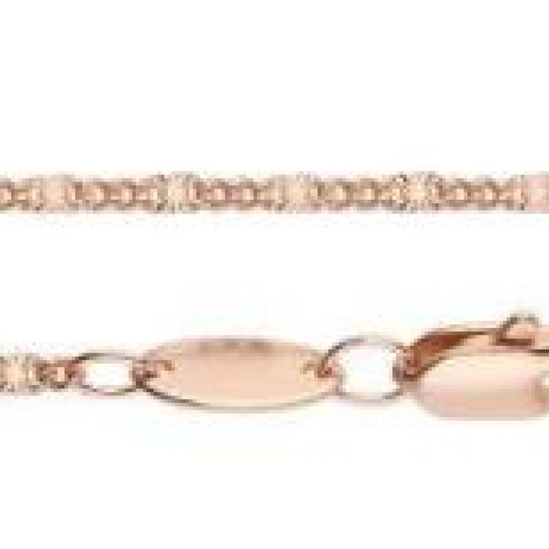 Apzeltītā ķēdīte Figaro stila pinums ar saules staru grāvējuma Fancy posmiem