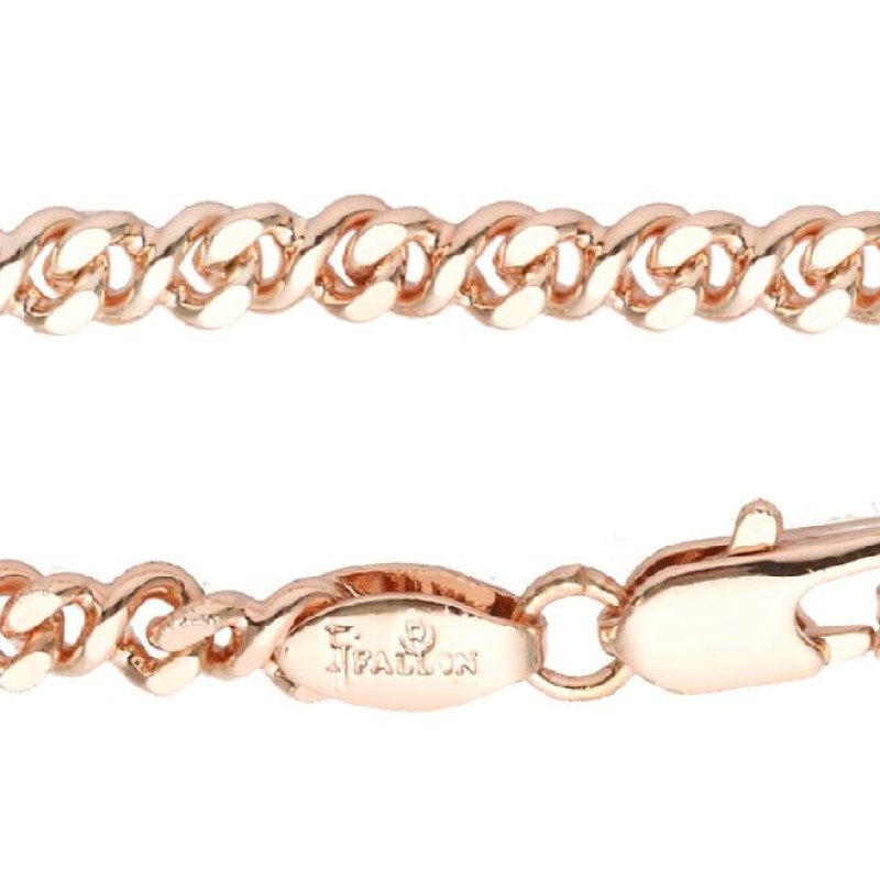 Apzeltīta rokassprādze Infinity 8-ka posmu pinums