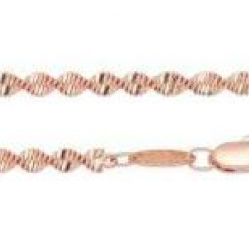 Apzeltītā ķēdīte Singapūras dubulto posmu pinums