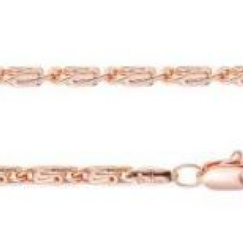 Apzeltīta rokassprādze Gliemežu posmu virkne