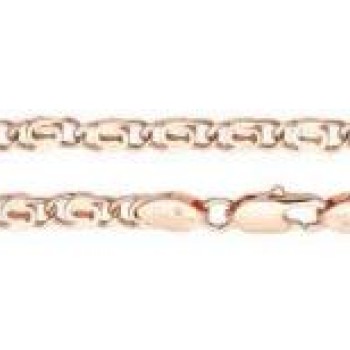 Apzeltītā ķēdīte Gliemežu atslēgas caurumiņu posmu virkne