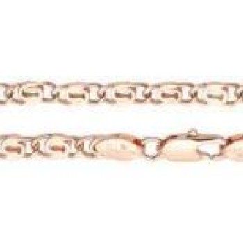 Apzeltītā ķēdīte Gliemežu atslēgas caurumiņu posmu virkne