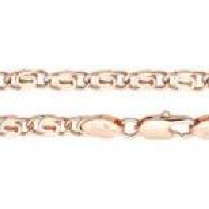 Apzeltītā ķēdīte Gliemežu atslēgas caurumiņu posmu virkne