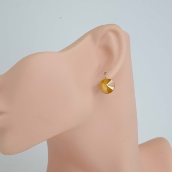 SWAROWSKI auskari apzeltīti