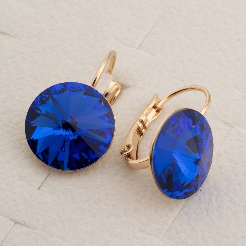 SWAROWSKI auskari apzeltīti