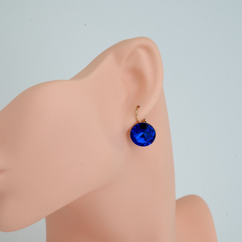 SWAROWSKI auskari apzeltīti