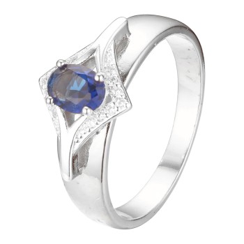 Gredzens ar rodija pārklājumu