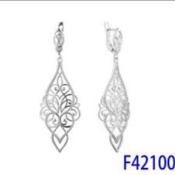 Auskari ar rodija pārklājumu